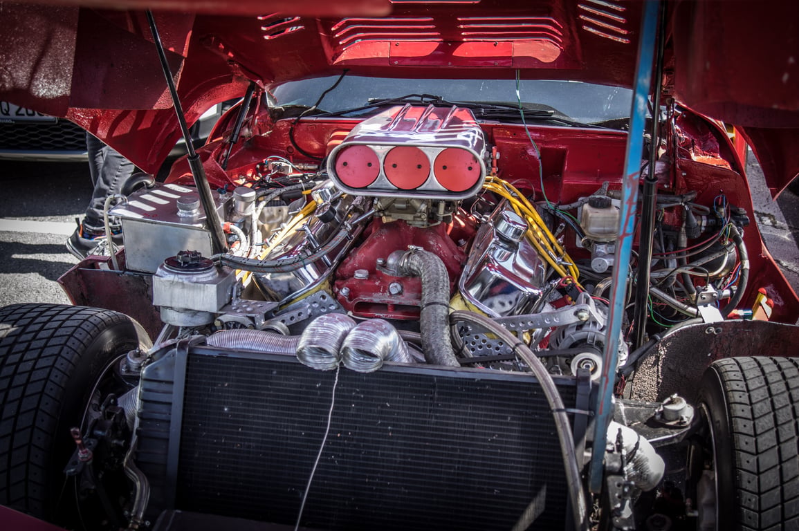 Chevy Equinox engine bay