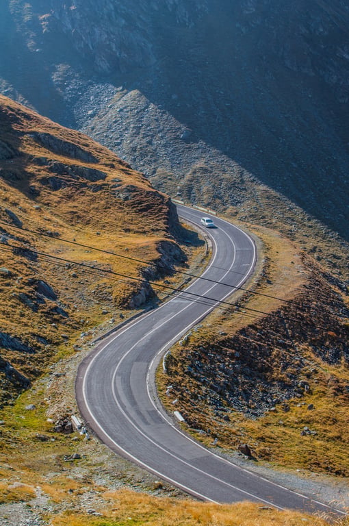 scenic mountain road