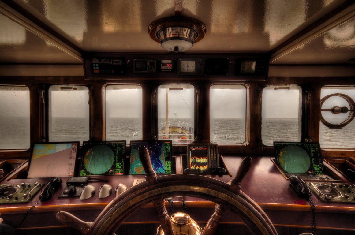 marine autopilot boat helm