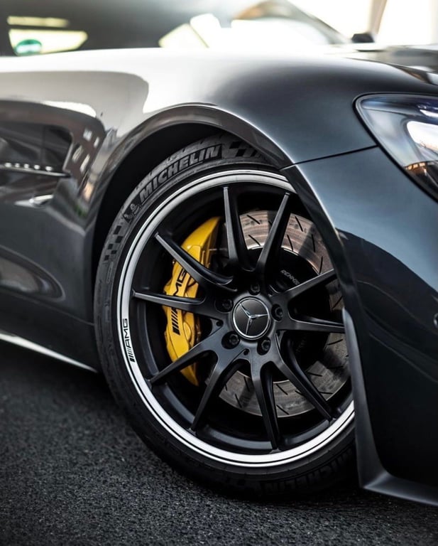 car tire tread inspection
