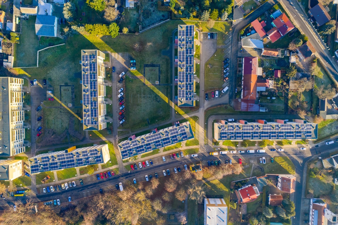 rooftop solar panels