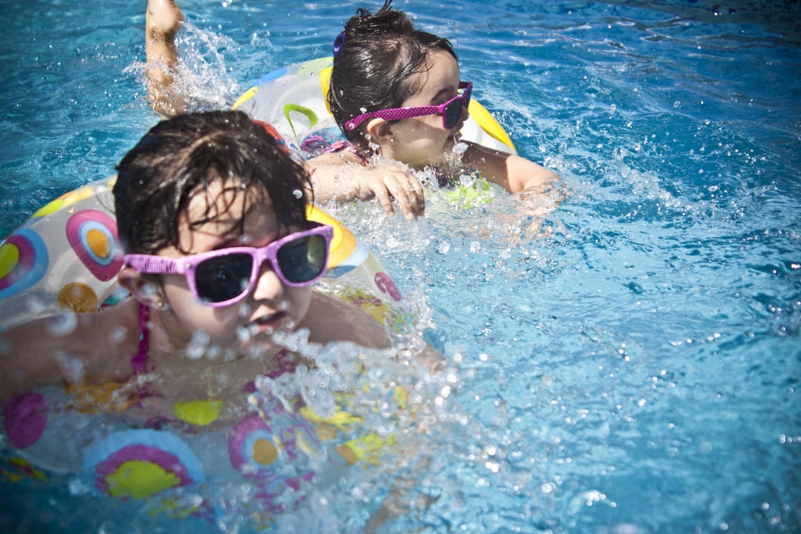 swimming pool equipment pad