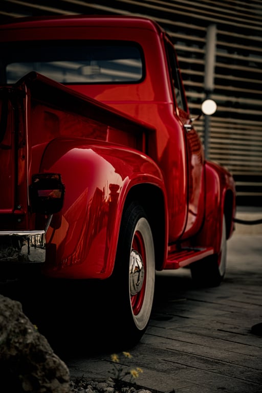 pickup truck towing travel trailer
