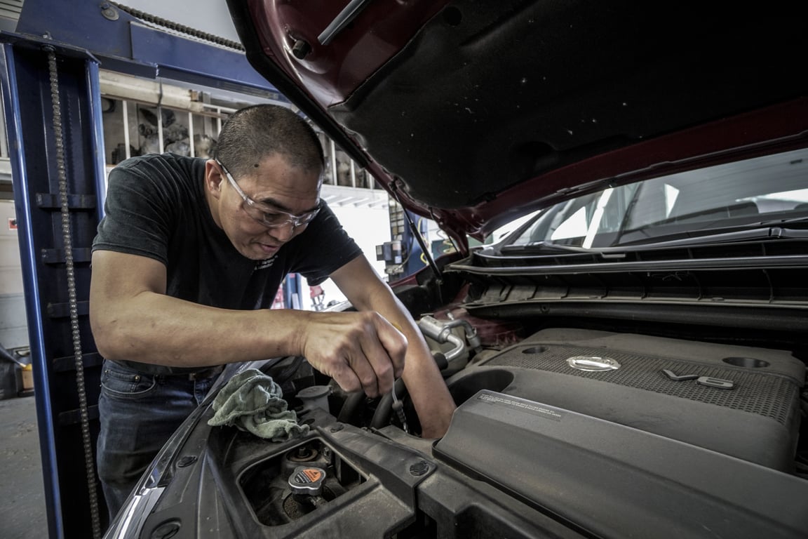 car repair shop