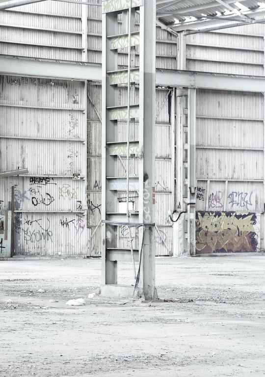 modern warehouse interior
