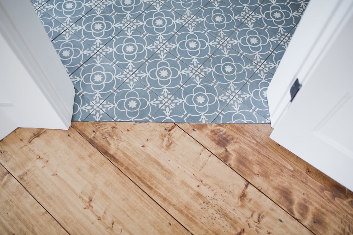 tile flooring installation