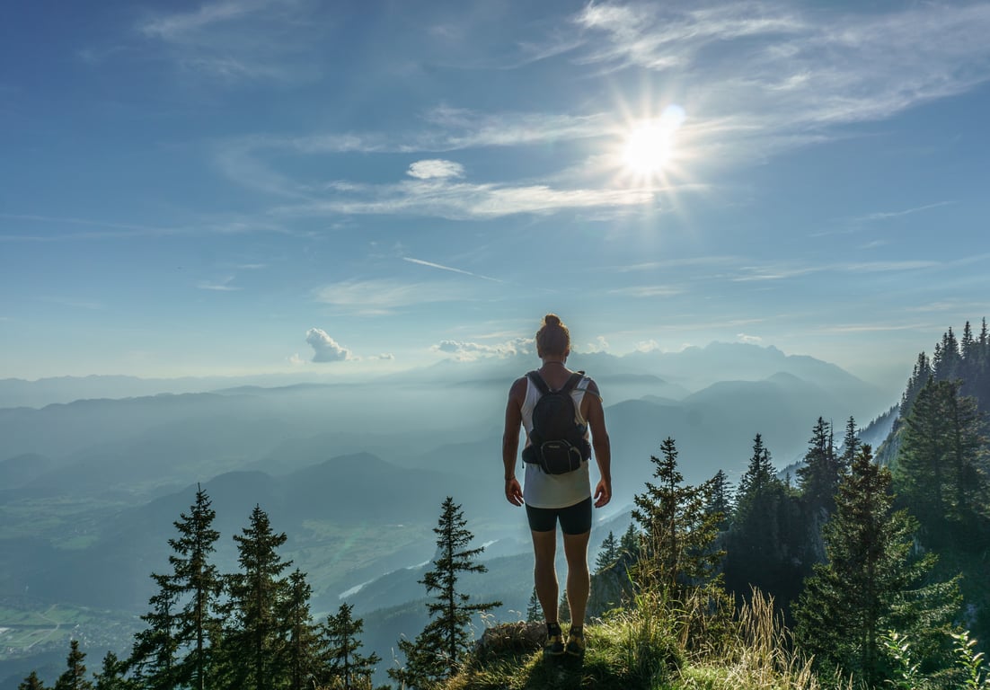 used hiking backpack
