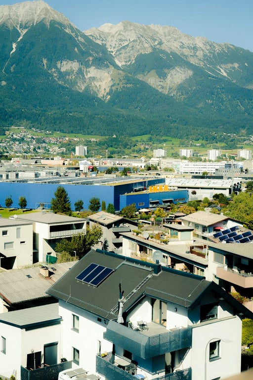 residential rooftop solar panels