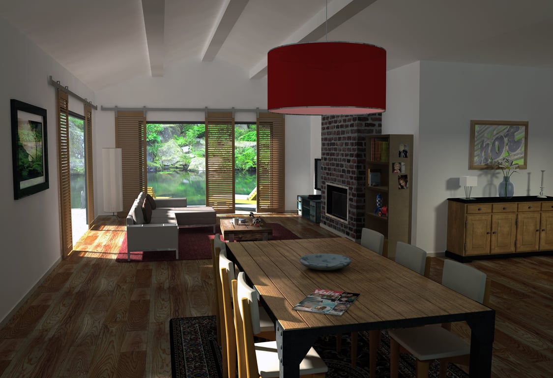 senior living community dining room
