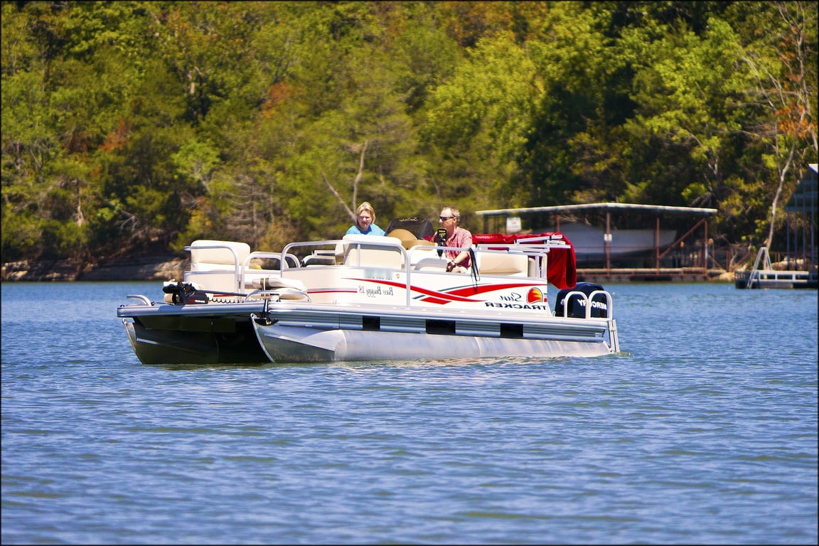 used pontoon trailer