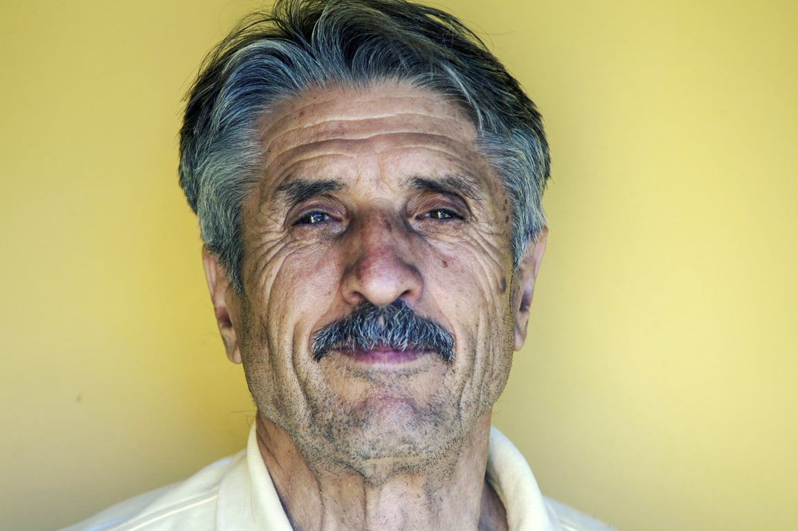 elderly caregiver at home