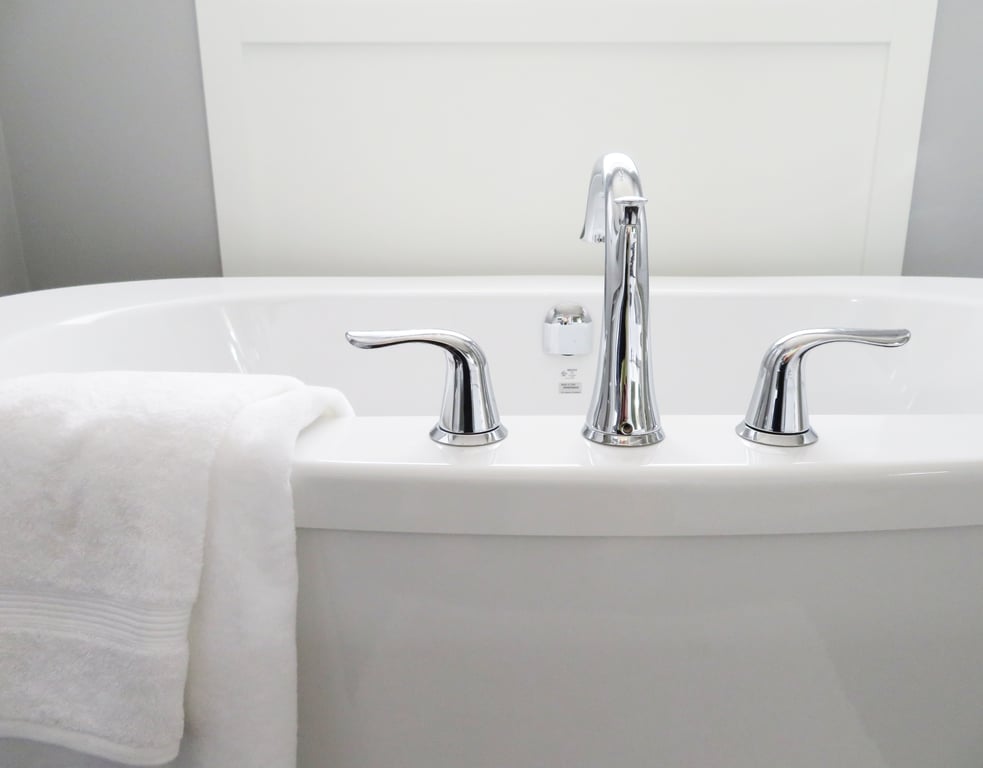 bathroom plumbing rough-in