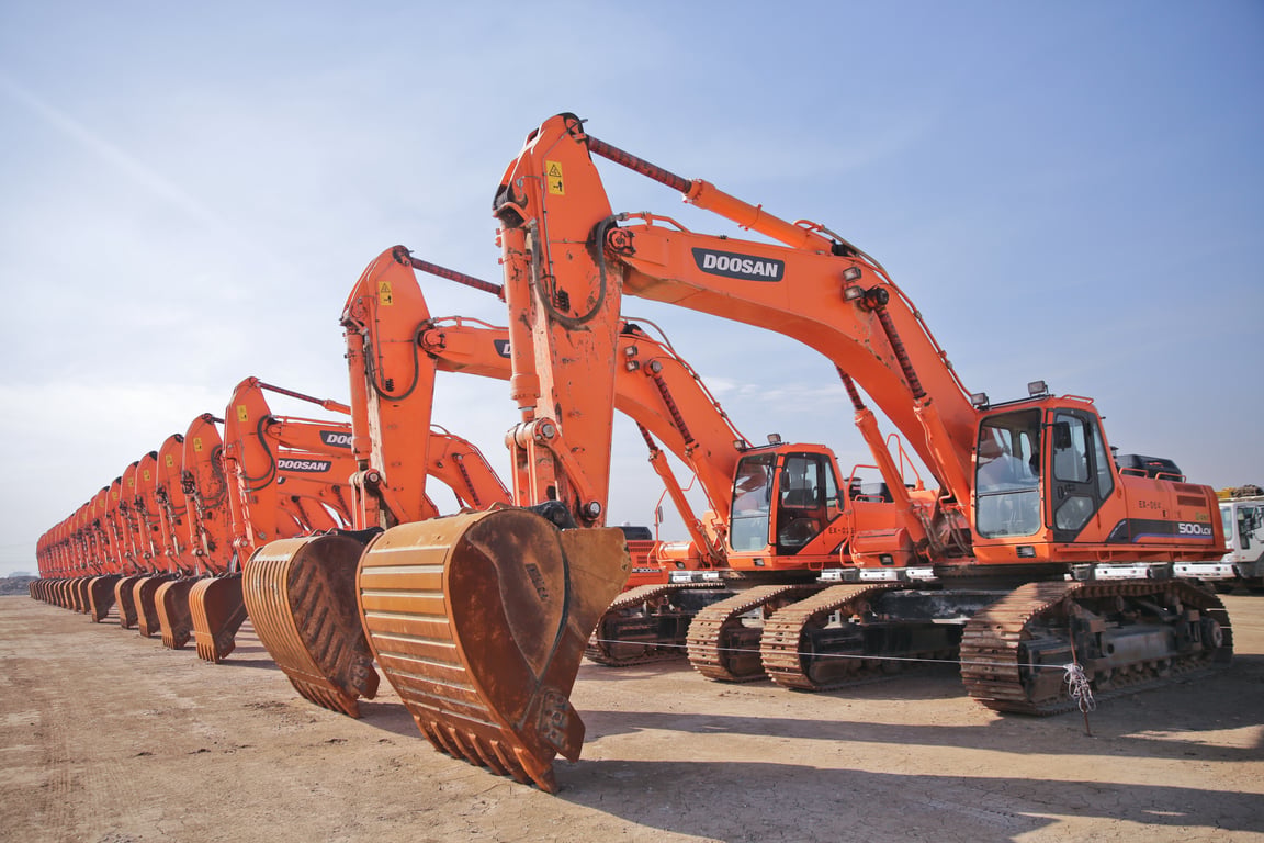compact excavator inspection