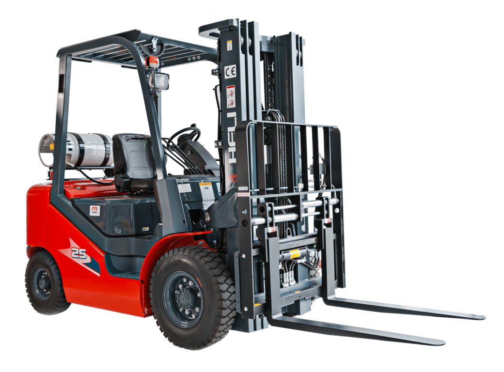 forklift warehouse floor