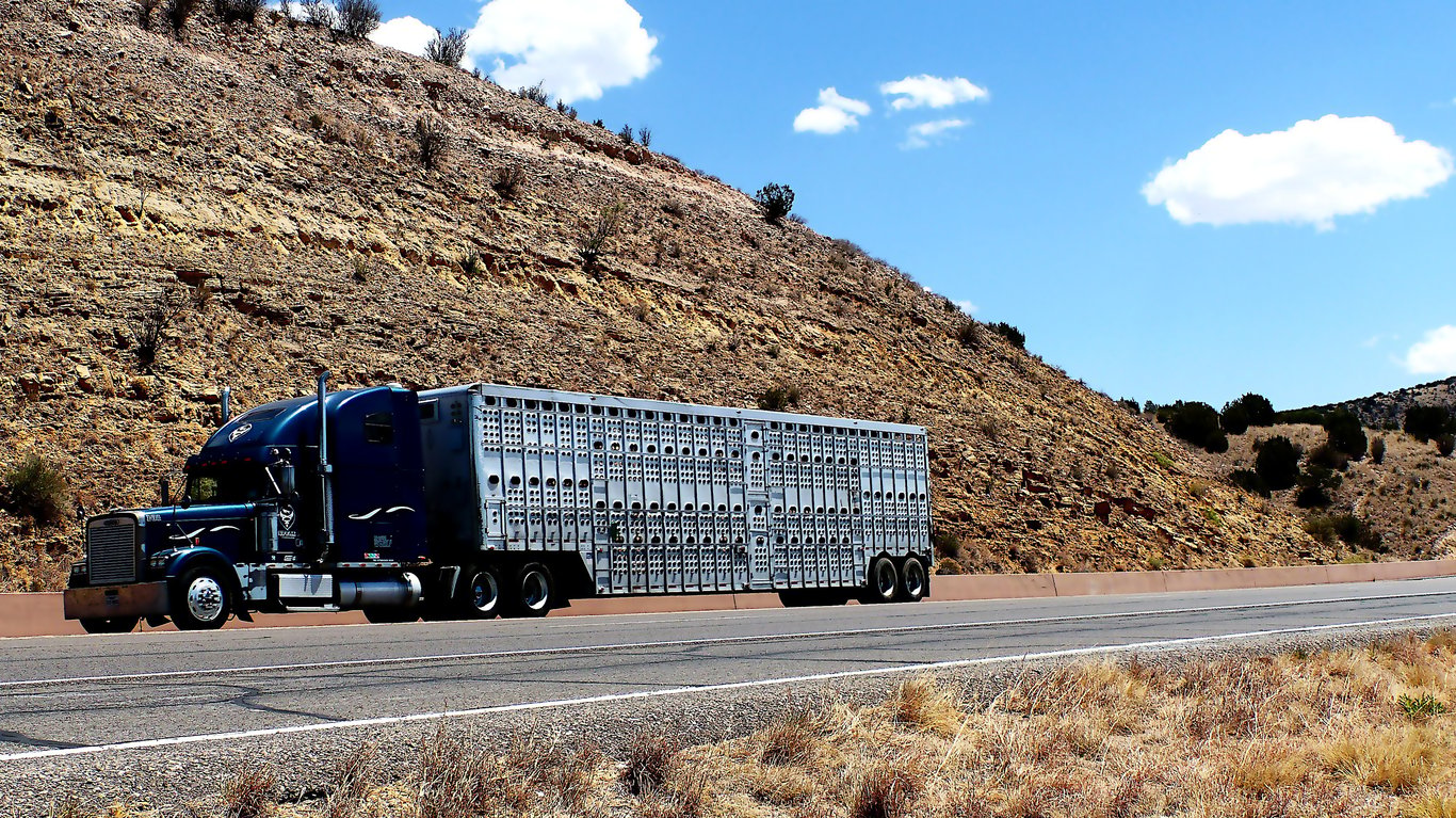 pickup truck towing travel trailer