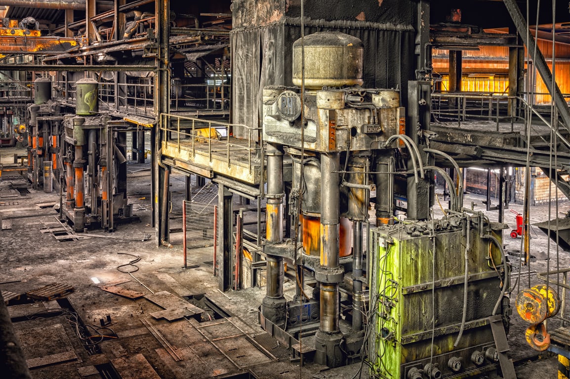 small industrial warehouse