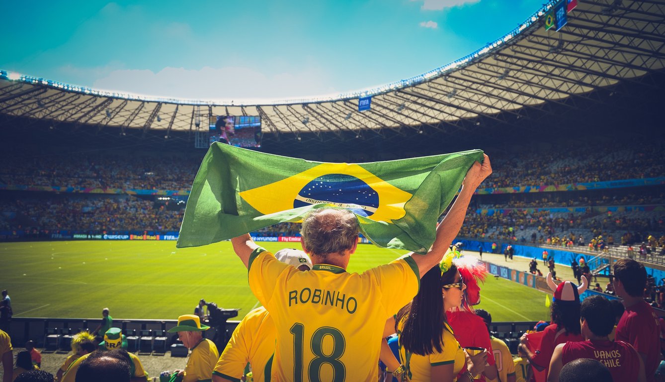 soccer stadium supporter section