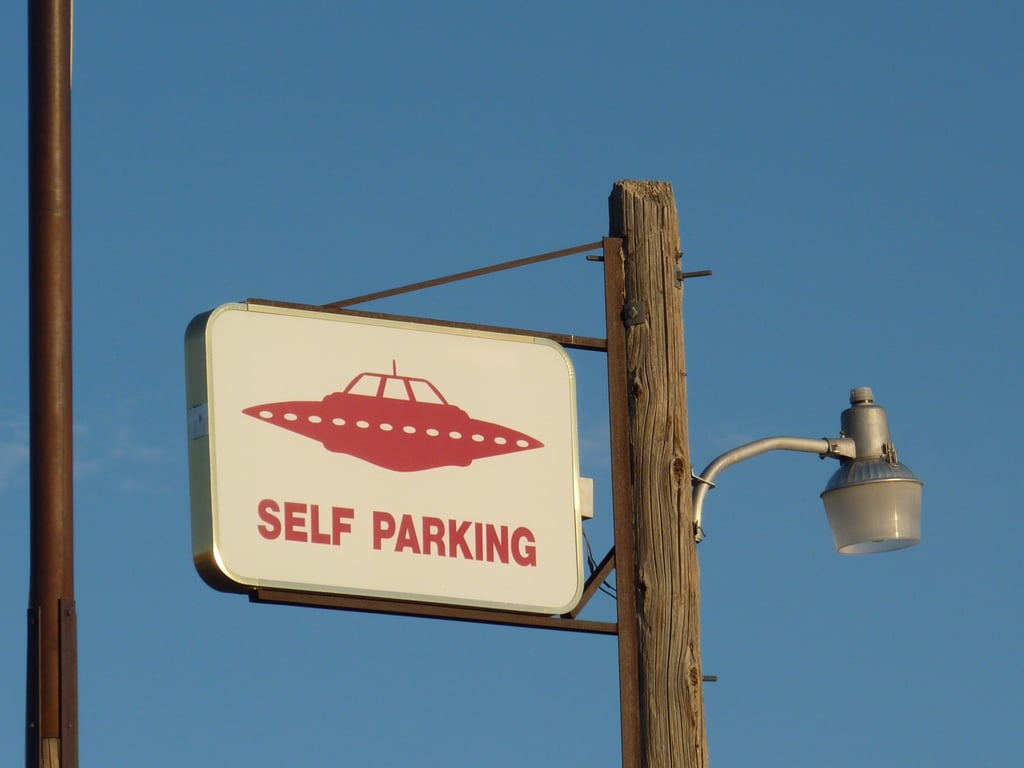 food trailer parking area