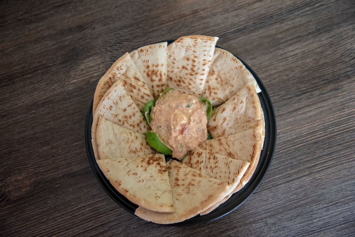 Greek pita sandwich