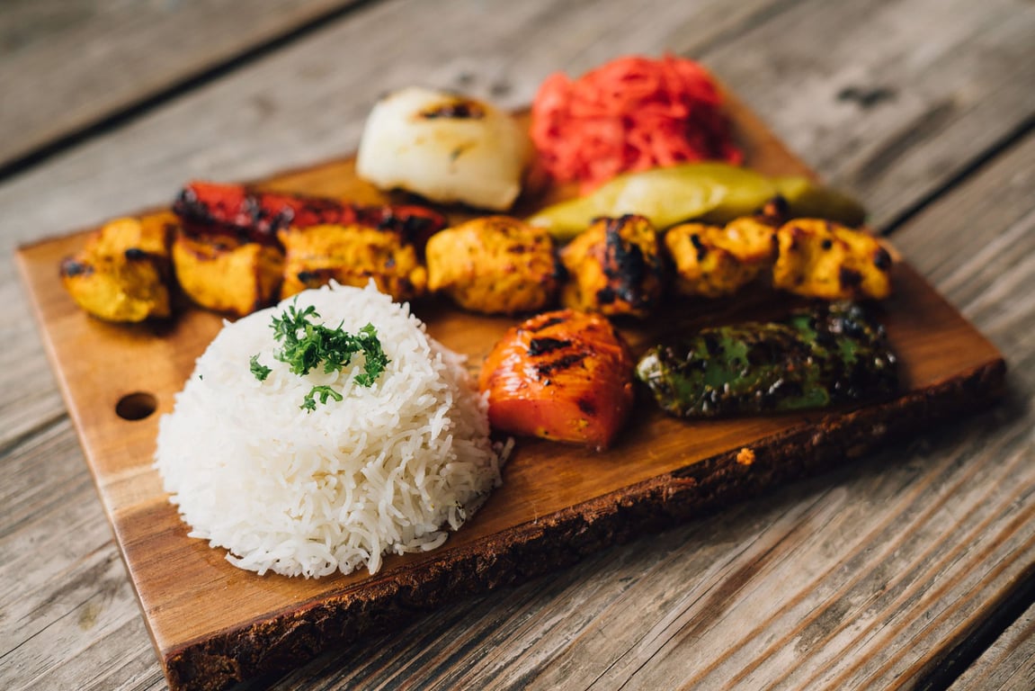 Mediterranean food truck