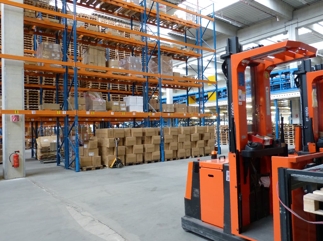 warehouse forklift