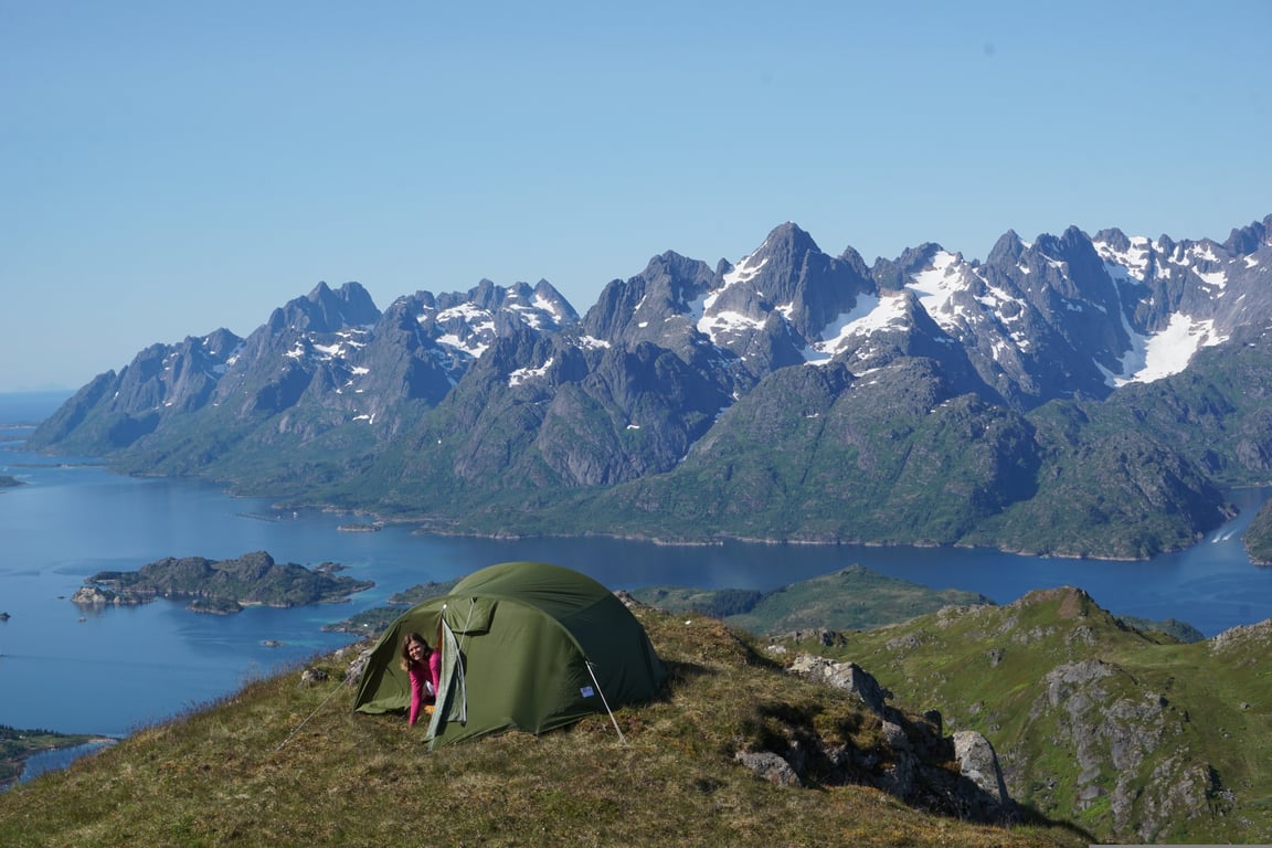backcountry tent camping