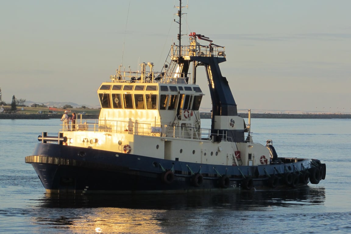 Sea Tow boat towing