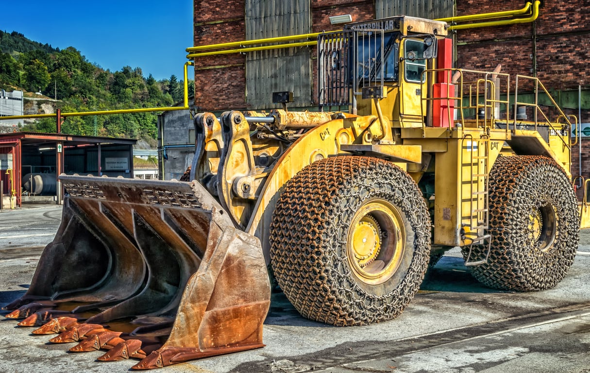 Caterpillar wheel loader