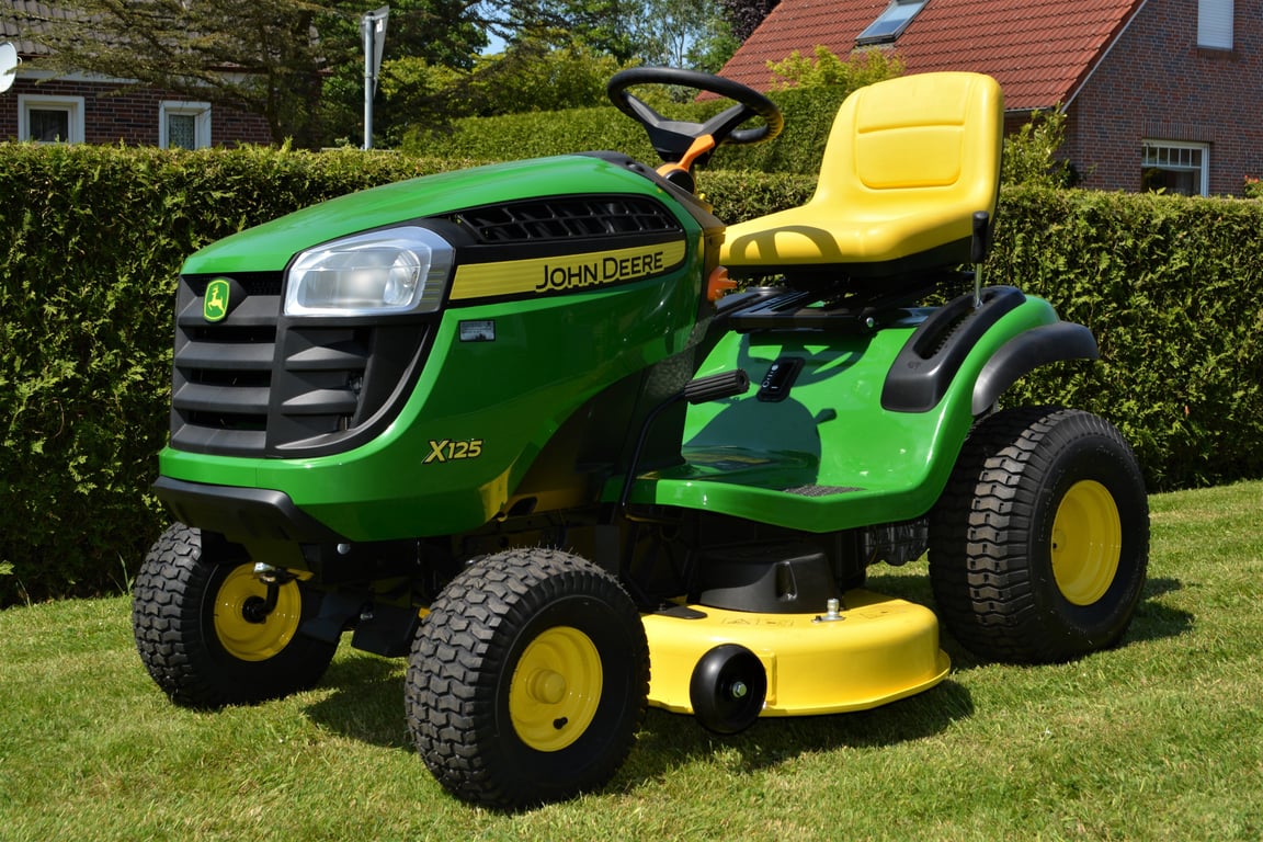 John Deere backhoe loader