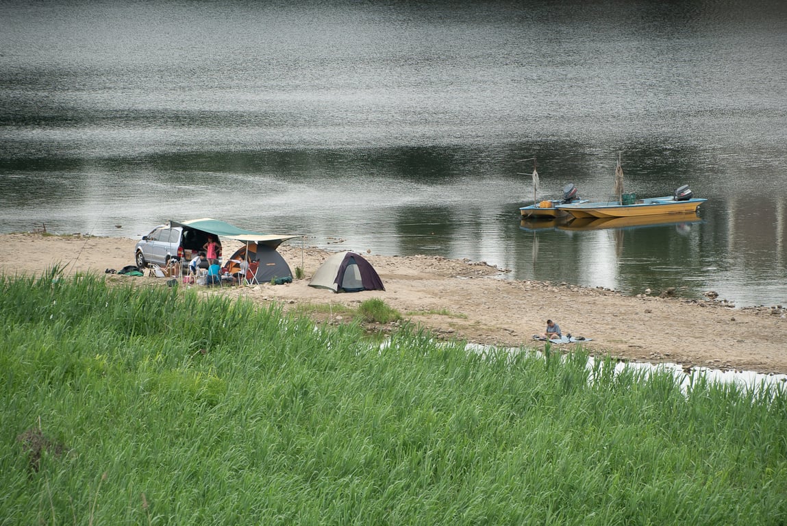 family camping tent