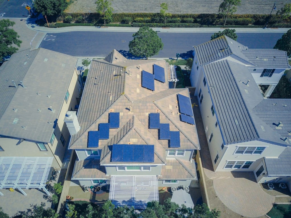 residential rooftop solar panels