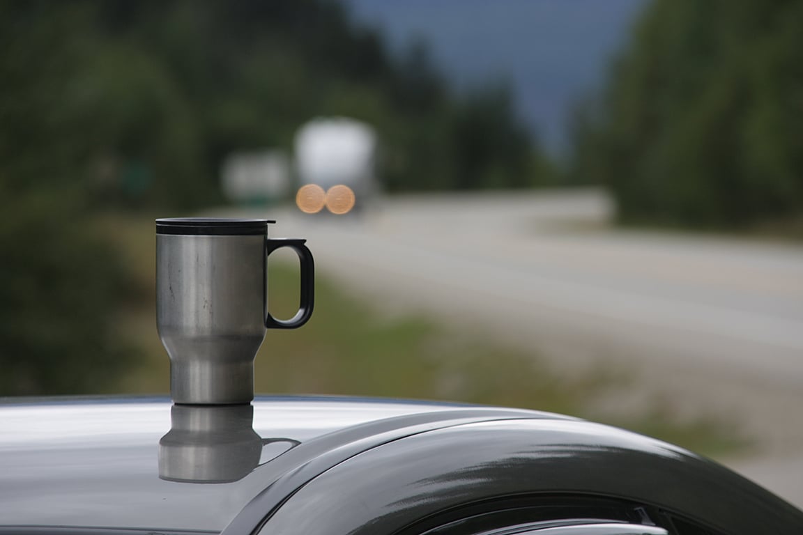 car on highway