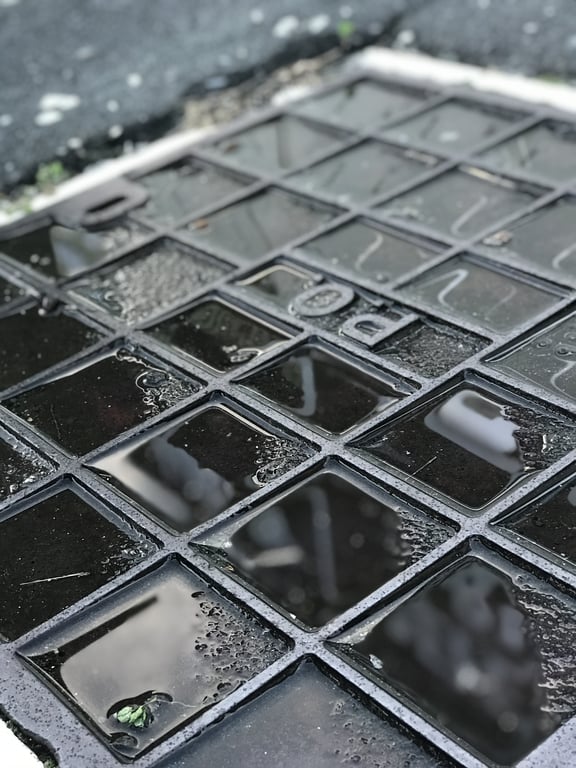paver patio drainage installation