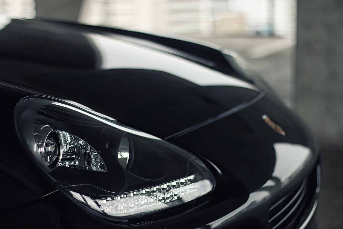 luxury electric SUV charging