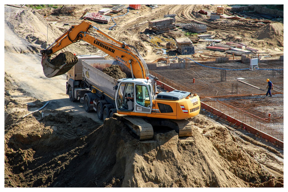 used excavator inspection
