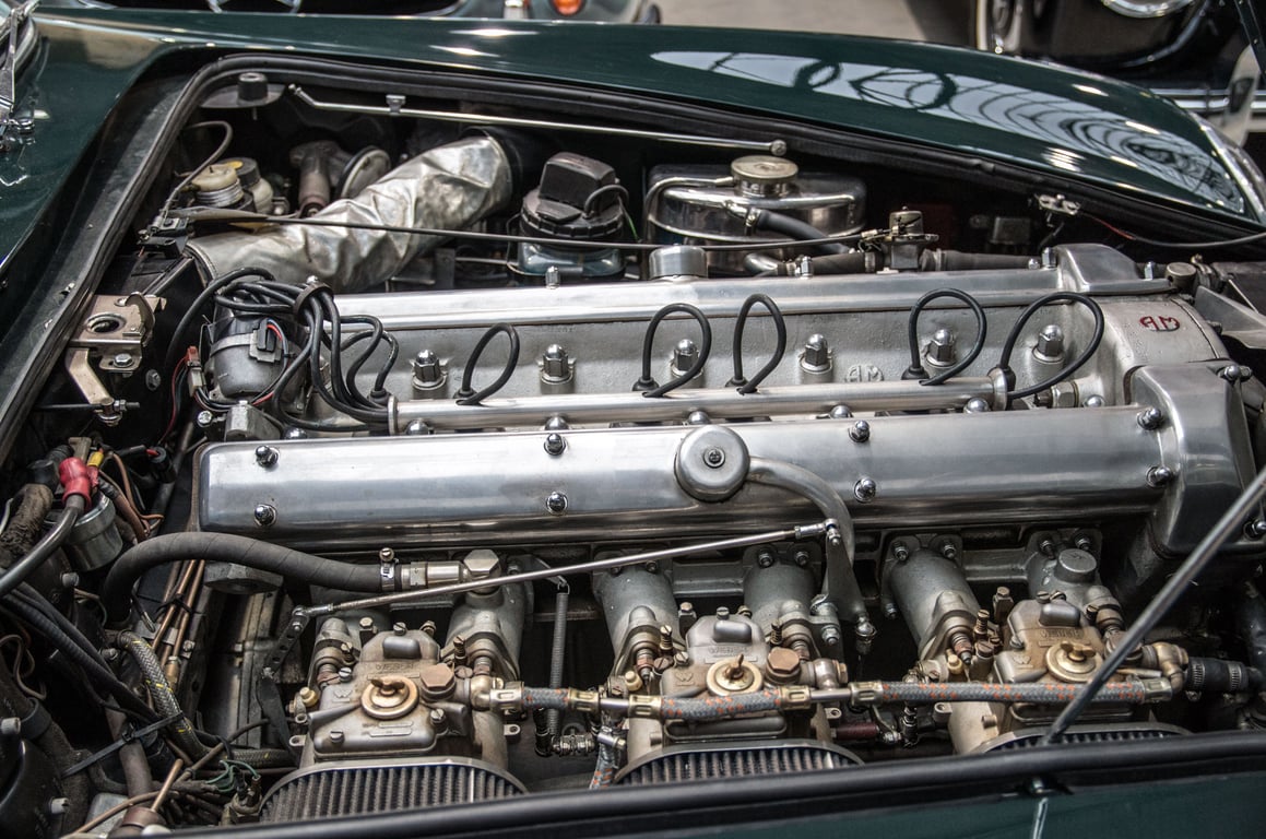 marine diesel engine compartment