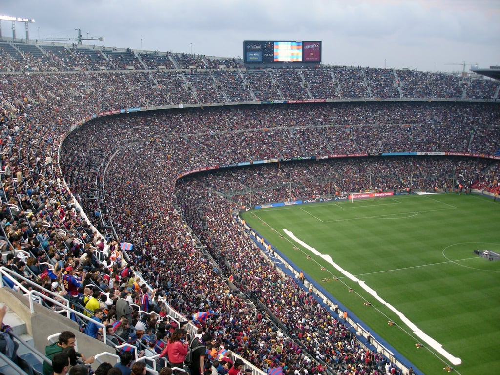 football stadium crowd