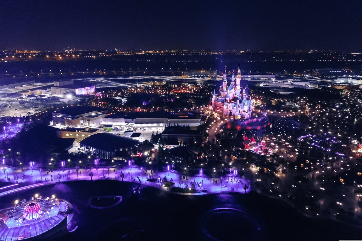 Shanghai Disneyland TRON Lightcycle Power Run