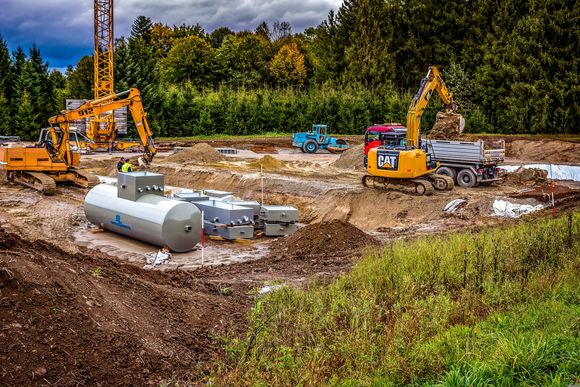 commercial construction site
