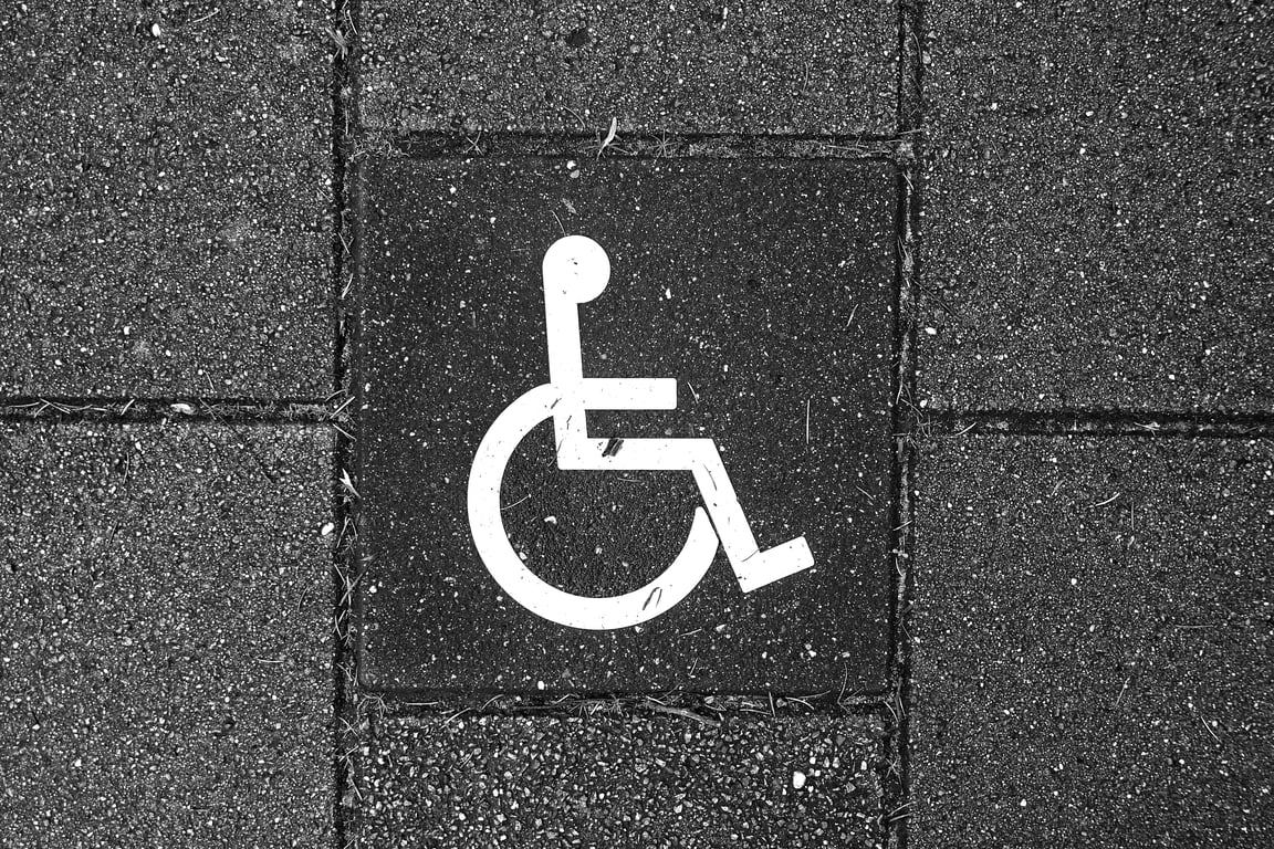 wheelchair accessible bathroom