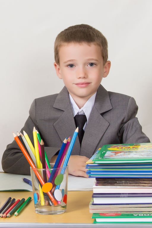 IT support technician at desk