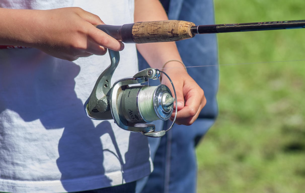 spinning rod and reel