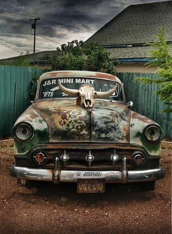 used car exterior