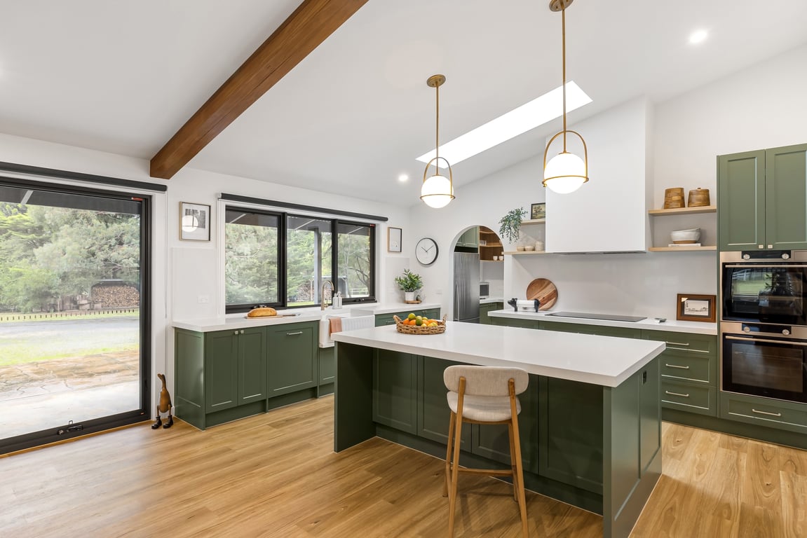 modern kitchen renovation