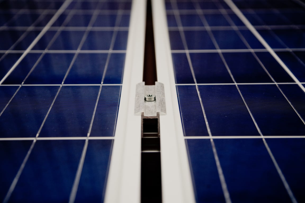 solar panels on shingle roof