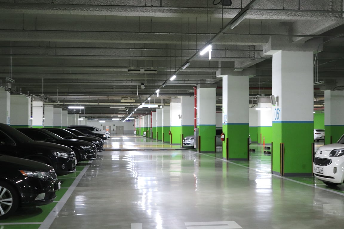 food trailer parking lot