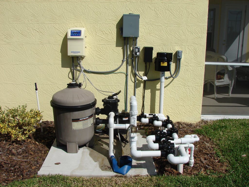 ground source heat pump installation