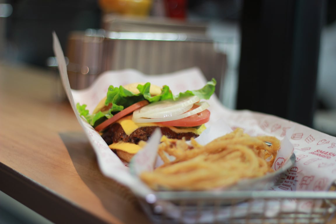 smash burger food trailer