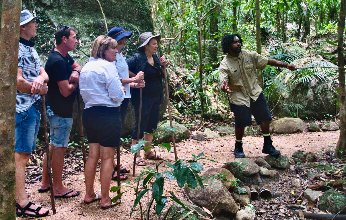 guided tour group