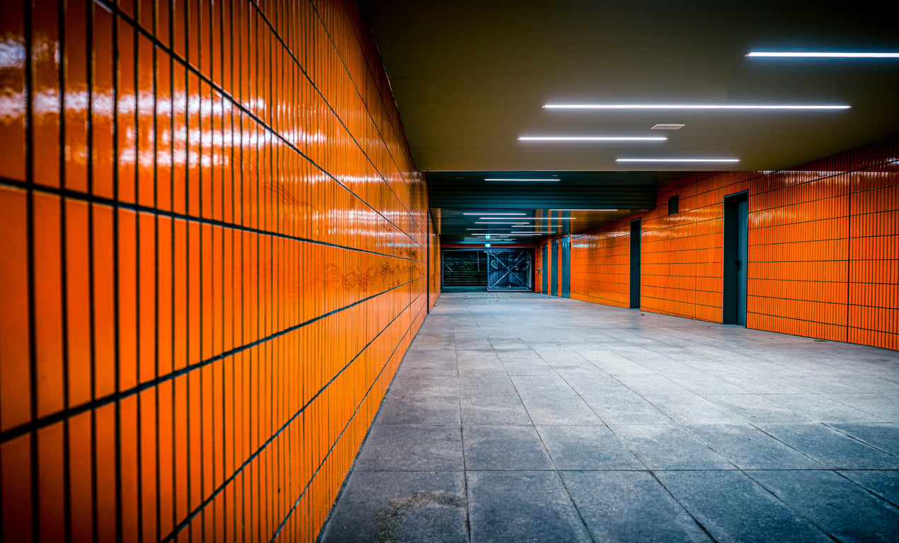 underground tunnel entrance
